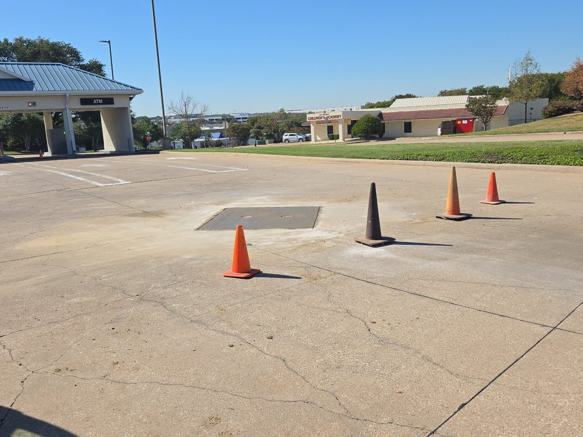 Parking lot panel replacement
