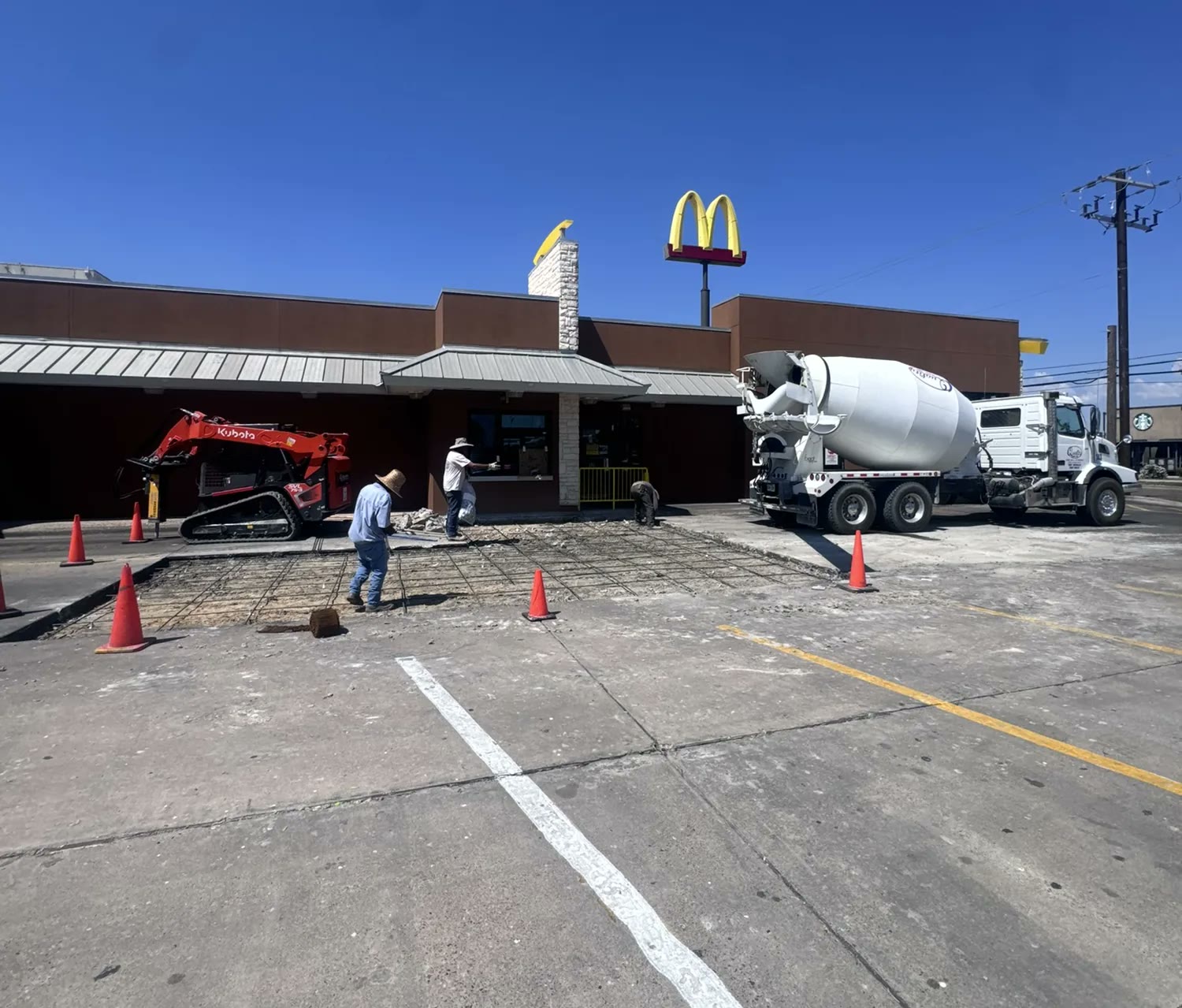 Bollards & Wheel Stops by Lucky's Concrete