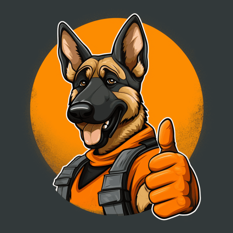 Lucky's Concrete Logo